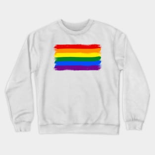 LGBTQ Flag Crewneck Sweatshirt